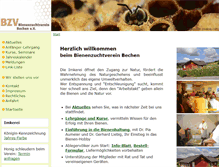 Tablet Screenshot of bienenzuchtverein-bechen.de